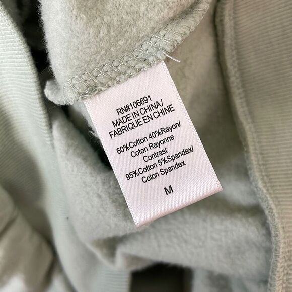 Young, Fabulous, and Broke Monroe Cowl Neck Cropped Hoodie M - Picture 5 of 5